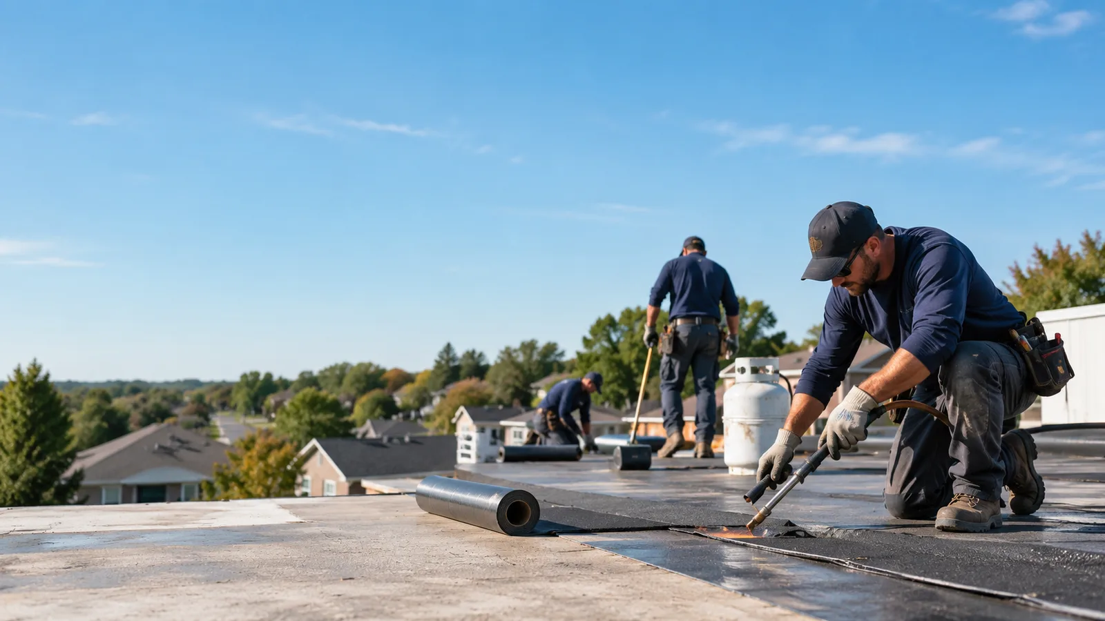 Flat Roof Leak Repair providers in Round Mountain, TX